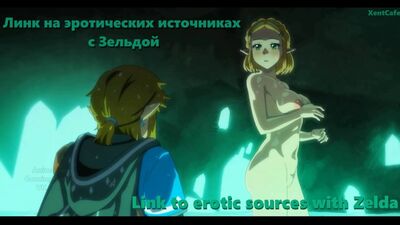 Link to erotic sources with Zelda - Линк на эротических источниках с Зельдой порно хентай porno hentai XentCafe
