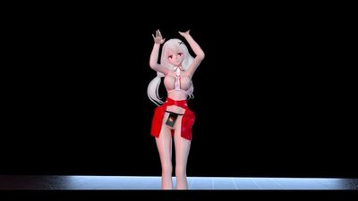 涩情巫女，HAKU【服装配布】