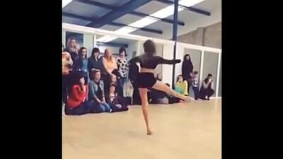 Mia Diaz performing her solo I Have Nothing on her tour