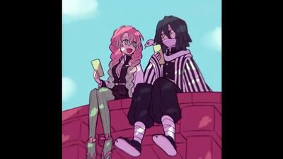 Mitsuri kanroji & obanai iguro | edit