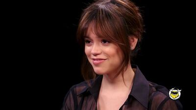 Jenna Ortega Doesn’t Flinch While Eating Spicy Wings _ Hot Ones