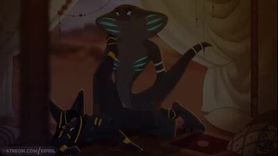 Змей и волчица Египет yiff