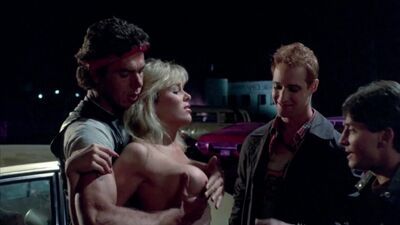 Suzee Slater - Savage Streets - 1984 - Sex Scene Movie Softcore Nude Orgy Full HD Flashing Boobs