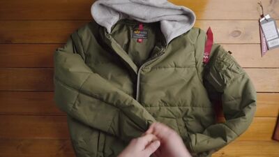 Обзор на бомбер Alpha Industries MA-1 Natus Quilted