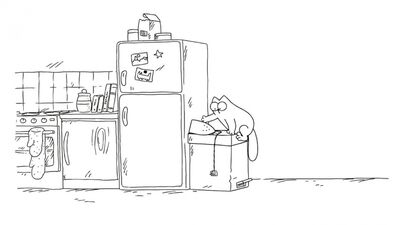 Кот Саймона / Simon's Cat - 56. Урна