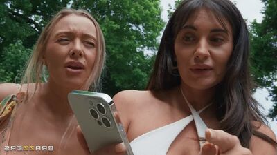 На барбекю вместо шашлыков отжарили одну мясную даму и сглазировали