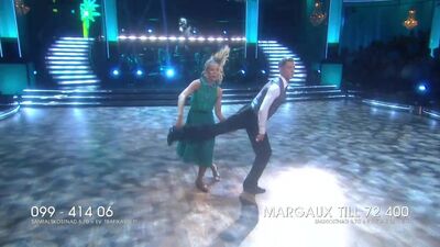 Margaux Dietz och Alexander Svanberg–West Coast Swing.(Let s Dance 27.04.2018.)