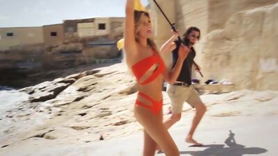 Kelly Rohrbach, Samantha Hoopes More Show Off Malta - On Set - Sports Illustrated Swimsuit