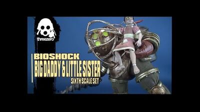 Bioshock Big Daddy and Little Sister ThreeZero Sixth Scale Figure Set Review! #BioShock #BigDaddy