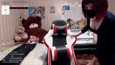 Секси декольте и ножки Насти Ameria Hime / Твои Блогерши