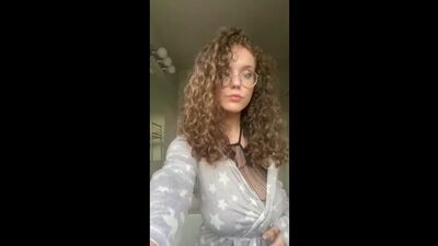 Laura Marie aka Laura Earnesty shows her big tits naked cam nylons