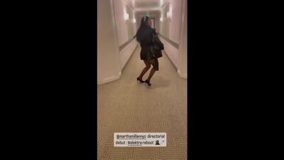 Elodie Yung channeling her inner Elektra Natchios