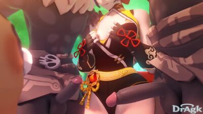 Xiangling by Dragk [Genshin]