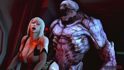 Монстр с большим членом