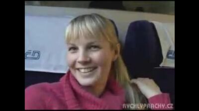 Отсос и трах в поезде