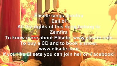 Elisete sings Zemfira - Esli bi