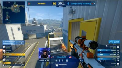 Astralis. Nuke. dupreeh + xyr9x 2 vs 4 clitch (+1vs2) vs CompLexity IEM Major Katowice 2019 Legend Stage