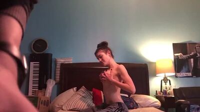 Трахает Настю на дне рождения сестры, русское домашнее порно, жесткий секс, слив