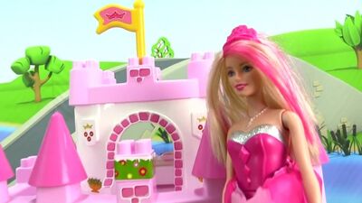 Мультики для девочек БАРБИ Супер Принцесса! Волшебное спасение! Игры для девочек Барби кукольный театр