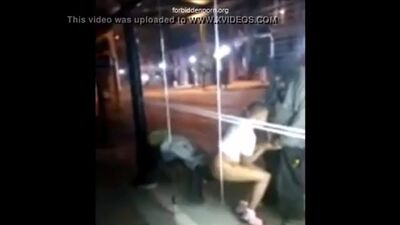 Остановка минет бомжу в публичном месте спалилась скрытая камера пьяная студентка жесткое порно минет