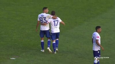 Вратарь «Славена» пропускает курьезный гол