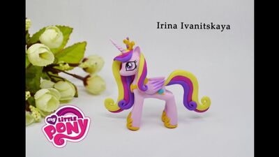 Принцесса Каденс ❤ Май Литл Пони. Полимерная глина мастер класс. My Little Pony