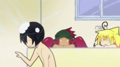 [WOA] Хаос в Ванной / Русал в моей ванной / Orenchi no Furo Jijou - 3 серия [Гамлетка Цезаревна, 9й Неизвестный]