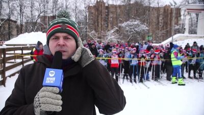 Митя Сорокин - Ночной контакт. 5 выпуск. Лыжня России.