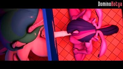 Princess Celestia Futanari Cum on Ass Twilight Sparkle (MLP)