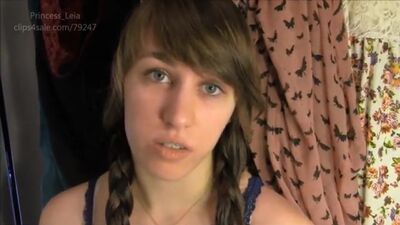 Princes Leia [HD 720, blowjob, POV] [Babysitter Plays Hide And Suck]