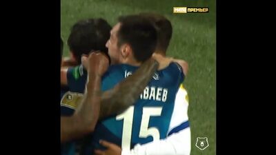 Гол Сердара Азмуна в ворота ЦСКА