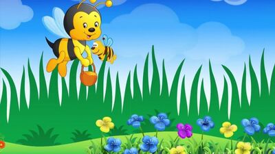 Жу-жу. Песенка пчёлки. Песенка мультик видео для детей - Bees song cartoon. Наше всё!