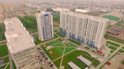 Застройщик СОЮЗ: Съемка с высоты птичьего полета