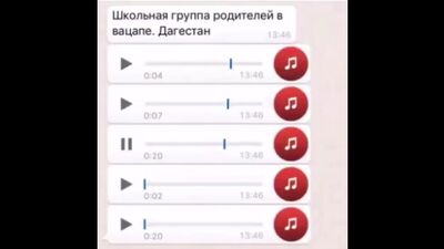Чат родителей дагестанской школы