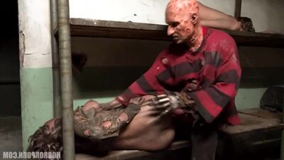 HorrorPorn: Freddy fuck sexy girl (porno,sex,full,xxx,hardcore,blowjob)