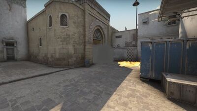 Норм смок на двери лонга dust2 для 64\128 тикрейт