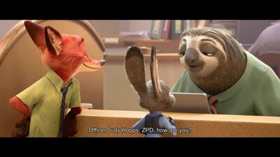 Officer Judy Hopps, ZPD, how are you?