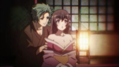 [WOA] Сад тысячи цветов Девушки самураи / Hyakka Ryouran Samurai Girls - 5 серия [Ancord]