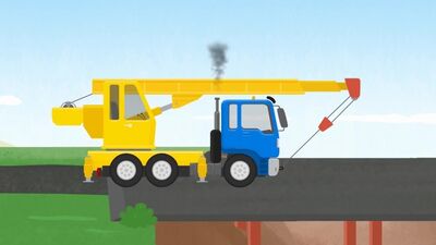 Доктор Машинкова. Мультик про рабочие машины_ мусоровоз и подъемный кран. Кем я хочу быть, часть 2