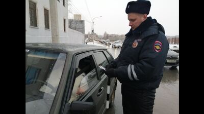 Сотрудники ГИБДД провели рейд по выявлению нетрезвых водителей