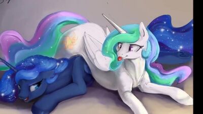 MLP_ Princess Celestia and Luna