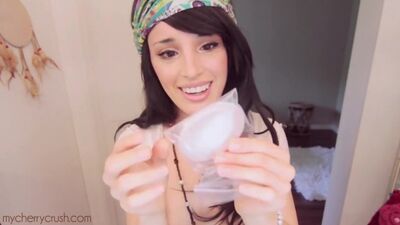Cherrycrush Opening Gifts topless - behind the scenes - vlog | MyCherryCrush