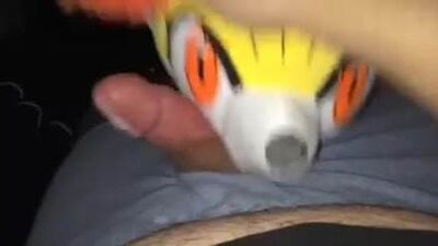 Fennekin плюшевый камшот
