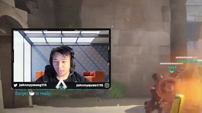 Voice Actor of DaeHyun in Overwatch and Crypto Apex Legends First time Playing Overwatch on PC freak outs