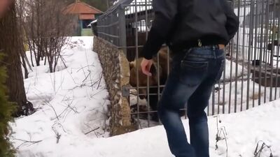 Не лезь бля дебил сука ебаный,она тебя сожрёт!