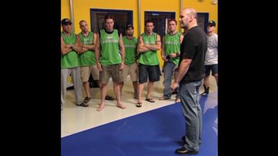 Знаменитая речь Даны Уайта во время первого сезона шоу The Ultimate Fighter!