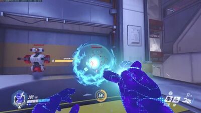PTR Training Range with new "Training Partner," for testing Echo's ult