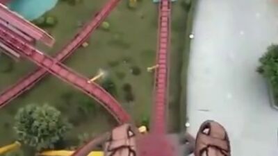 Американские горки от первого лица