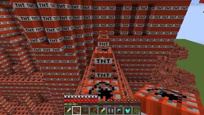 НУБ ПОСТРОИЛ ЗАМОК ИЗ ТНТ В Майнкрафте! Minecraft Мультики Майнкрафт троллинг Нуб и Про