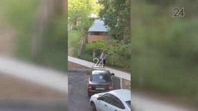 В Казани агрессивная ворона напала на девушку